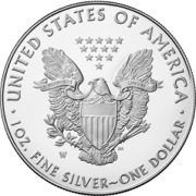 Silver Eagle West Point Reverse